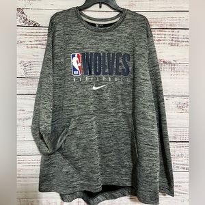 Nike NBA Minnesota Timberwolves On Court Pullover  XXL